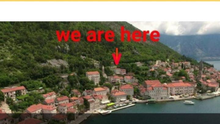 Bellavistazmukic Guesthouse Perast Exterior foto