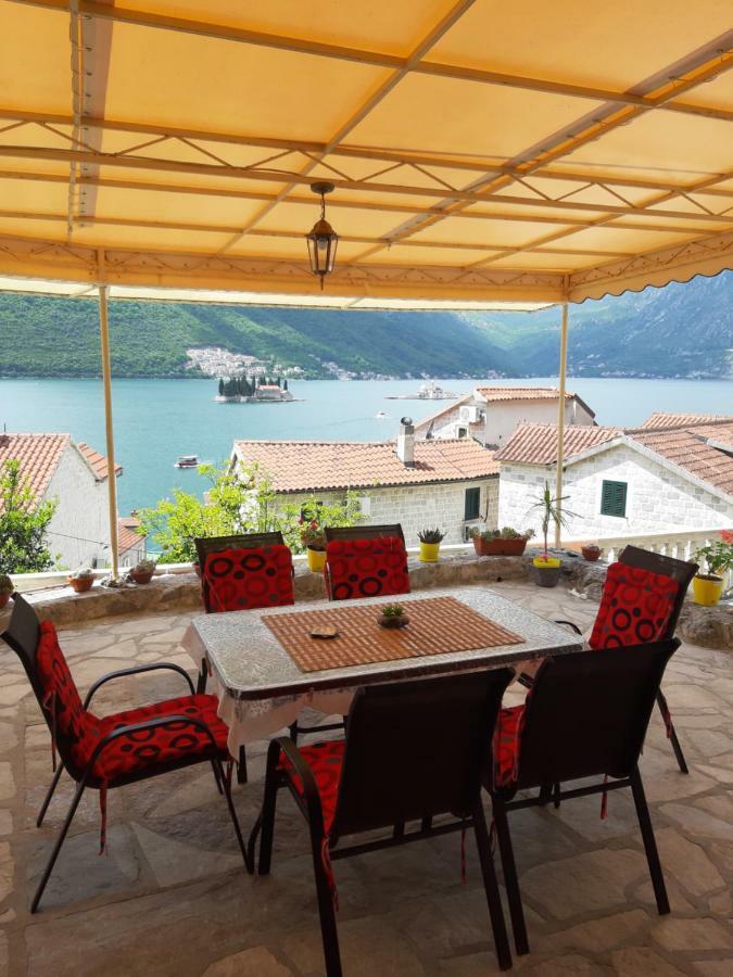 Bellavistazmukic Guesthouse Perast Exterior foto